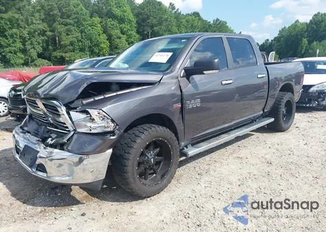 2018 Ram 1500 Lone Star 4X2 5'7 Box из США, поврежденный, VIN 1C6RR6LT6JS331054